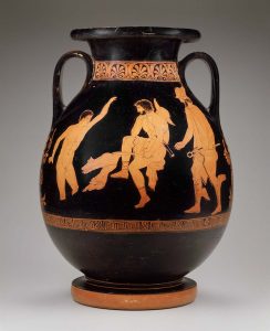 Jar (pelike) with Odysseus and Elpenor in the Underworld, MFA Boston