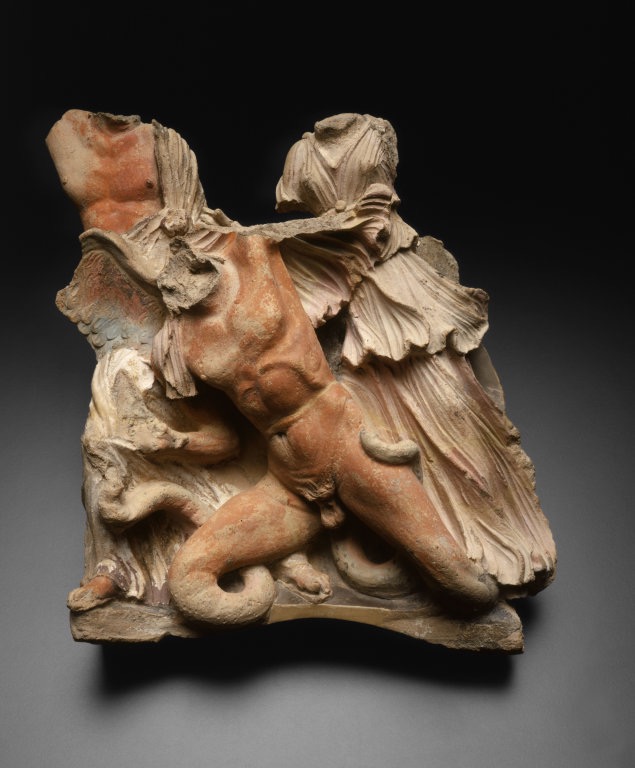 Battle Between Gods and Giants, Etruscan, Art Institute of Chicago