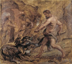 Rubens, Hercules and Cerberus (Prado)