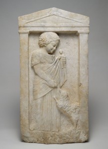 Grave Stele of Melisto (Harvard)