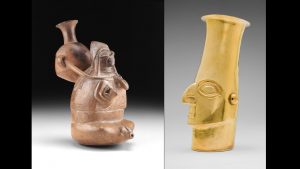 Two Peruvian ritual vessels, Art Institute of Chicago