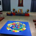 Sand Mandala of World Peace by monks from the Drepung Gomang Monastery